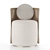Elegant Thea Fendi Armchair: Luxury Comfort 3D model small image 3