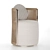 Elegant Thea Fendi Armchair: Luxury Comfort 3D model small image 4