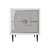 Modern Nightstand with Metal Accents 3D model small image 3