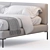Modern Elegance: CHARLES Bed 3D model small image 3