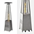 Modern Propane Patio Heater 3D model small image 1