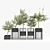 Elegant Olea Plant Stand: Polys: 1 276 906 3D model small image 2