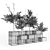 Elegant Olea Plant Stand: Polys: 1 276 906 3D model small image 5