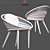 Exquisite Ndebele Dining Chair 3D model small image 4