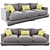 Tuscan Comfort: Stylish Sofa for Your Home 3D model small image 5