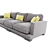 Tuscan Comfort: Stylish Sofa for Your Home 3D model small image 7