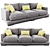 Tuscan Comfort: Stylish Sofa for Your Home 3D model small image 9