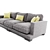 Tuscan Comfort: Stylish Sofa for Your Home 3D model small image 11