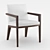 Sleek Terrah Armchair by Hellman-Chang 3D model small image 1