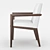 Sleek Terrah Armchair by Hellman-Chang 3D model small image 2