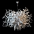 Jellyfish Tentacles Chandelier 3D model small image 3