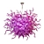 Jellyfish Tentacles Chandelier 3D model small image 8