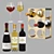 Sleek Metal Wine Rack: Stylish Storage Solution 3D model small image 2