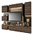 Modern TV Shelf: 3DS Max, V-Ray 3D model small image 2