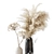 Elegant Dry Bouquet: Ceramic, Metal, Wood Vase 3D model small image 2