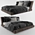 Creed Bed: Modern Elegance in Your Bedroom 3D model small image 1