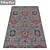 Luxury Carpet Set: 3 High-Quality Textured Designs 3D model small image 2