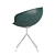 Sleek & Stylish Ovo Dining Chair 3D model small image 3