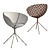 Sleek & Stylish Ovo Dining Chair 3D model small image 5