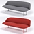 Modern Nordic Style: Muuto Oslo Sofa 3D model small image 3