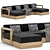 RH Outdoor Paloma: Modular Sofa 3D model small image 1