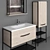 Sanflor Brooklyn Bathroom Furniture 3D model small image 2