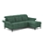 Luxurious Adjustable Belgian Sofa: Juno 3D model small image 2