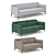Belgian Sofa: Kingston Comfort 3D model small image 1
