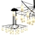 Catenaria Pendant Light: Sleek and Stylish 3D model small image 1