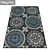 Premium Carpets Set 790 3D model small image 2