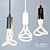 Plumen LED Bulb & Pendant Set 3D model small image 1