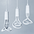 Plumen LED Bulb & Pendant Set 3D model small image 3