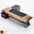 Elegant Aulenti Executive Desk 3D model small image 1