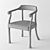 Elegant Muuto Raw Chair - Scandinavian Design 3D model small image 3