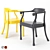 Elegant Muuto Raw Chair - Scandinavian Design 3D model small image 4