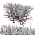  Winter Wonderland Snow Bush Set 3D model small image 2