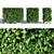 Lush Green Hornbeam Hedge 3D model small image 1