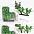 Fauna Small Planter for Outdoors 3D model small image 1