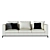 Elegant Andersen Sofa by Minotti 3D model small image 10