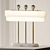 Elegant Spate Table Lamp 3D model small image 2