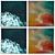 Modern Wall Art Set No. 1048 - 2 Paintings & 4 Frame Options 3D model small image 2