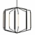 Appareil Large Lantern: Elegant Lighting Fixture 3D model small image 1