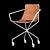 Elegant Apelle DP CU Armchair 3D model small image 3