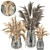 Rustic Reed Bouquet 3D model small image 1