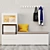 Modern OPHUS Combination Wardrobe: Stylish and Versatile Storage Solution 3D model small image 5