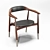 Elegant Garbo Dining Chair: Polys 30.592, Verts 30.612 3D model small image 1