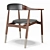 Elegant Garbo Dining Chair: Polys 30.592, Verts 30.612 3D model small image 2