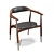 Elegant Garbo Dining Chair: Polys 30.592, Verts 30.612 3D model small image 6