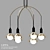 Modern Postmodern Ceiling Pendant Chandelier 3D model small image 1