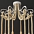 Vintage Loft Rope Chandelier 3D model small image 3